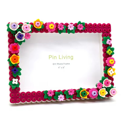 Floral Brick Frame