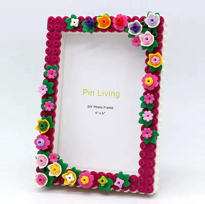 Floral Brick Frame