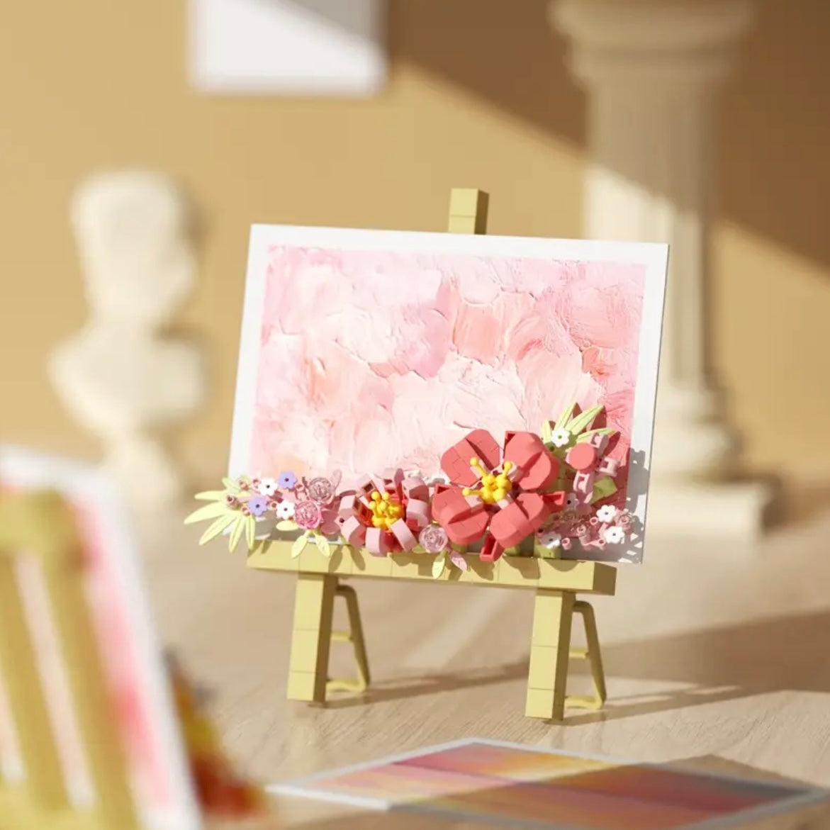 Floral Brick Easel