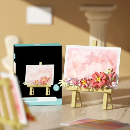 Floral Brick Easel