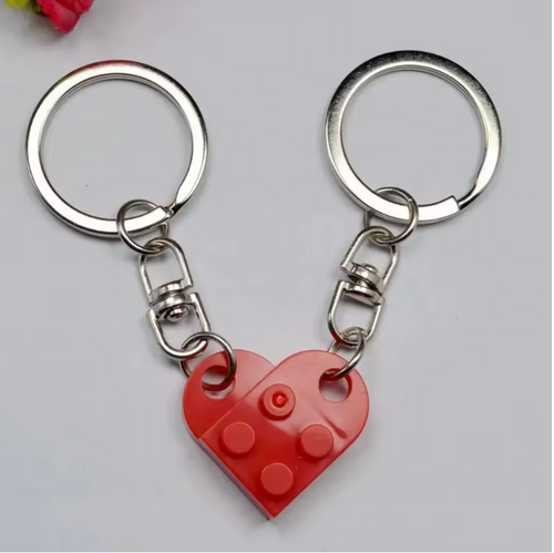 Matching Heart Keychain